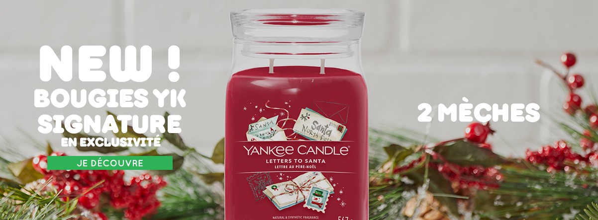 où trouver les bougies signature Yankee Candle point de vente boutique paris exclusivité Cometeshop